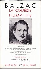 Balzac. comédie humaine d'occasion  Livré partout en France