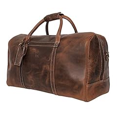 Leather duffle bag for sale  Delivered anywhere in UK