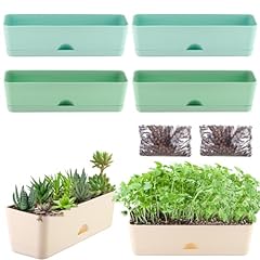 Pack rectangle planter for sale  Delivered anywhere in USA 