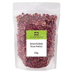 Dried edible rose for sale  Delivered anywhere in UK