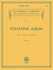 Sonatina album schirmer for sale  Delivered anywhere in USA 
