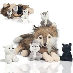 Pcs wolf stuffed for sale  Delivered anywhere in USA 
