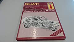 Reliant Robin and Kitten 1973-83 Owner's Workshop Manual, used for sale  Delivered anywhere in UK