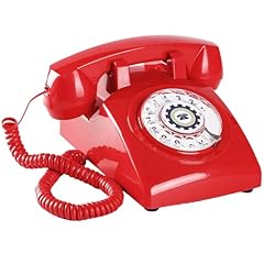 Red rotary phone for sale  Delivered anywhere in UK