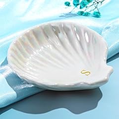 Letter shell ceramic for sale  Delivered anywhere in USA 