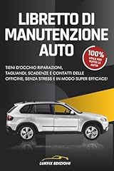Libretto manutenzione auto usato  Spedito ovunque in Italia 