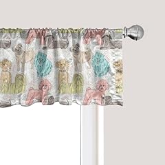 Ambesonne dogs window for sale  Delivered anywhere in USA 
