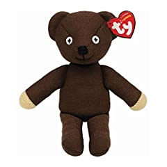Used, Ty Mr. Bean Teddy Bear Regular | Beanie Baby Soft Plush for sale  Delivered anywhere in UK