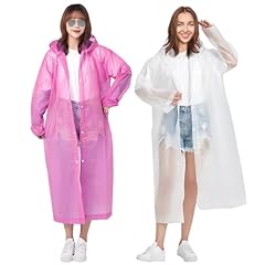 2pcs portable raincoat for sale  Delivered anywhere in UK