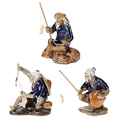 Miniature fisherman figurines for sale  Delivered anywhere in USA 