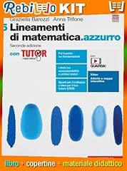 Lineamenti matematica.azzurro  usato  Spedito ovunque in Italia 