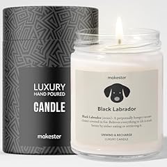 Black labrador candle for sale  Delivered anywhere in UK