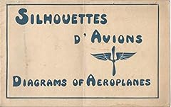 Silhouettes avions diagrams d'occasion  Livré partout en France
