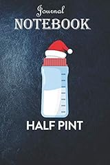Notebook Journal: Little Bottle Milk Wears Santa Hat, used for sale  Delivered anywhere in Canada