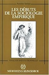 Débuts sociologie empirique d'occasion  Livré partout en France