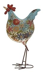 Deco metal rooster for sale  Delivered anywhere in USA 