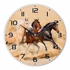 Horse wall clock for sale  Delivered anywhere in USA 