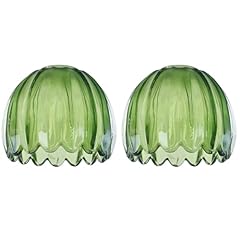 Glass green tulip for sale  Delivered anywhere in USA 