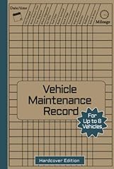 Vehicle maintenance record for sale  Delivered anywhere in USA 