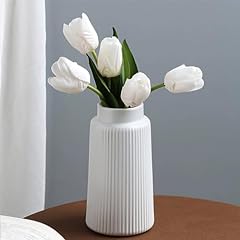 Vases white ceramic for sale  Delivered anywhere in Ireland