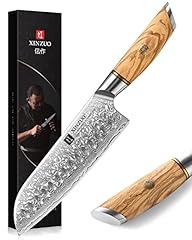 Xinzuo inch santoku for sale  Delivered anywhere in UK