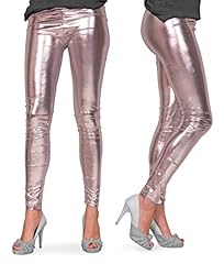 Leggings argento metallizzato usato  Spedito ovunque in Italia 