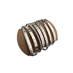 Ifkm silver bangles for sale  Delivered anywhere in USA 