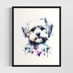 Maltese dog art for sale  Delivered anywhere in USA 
