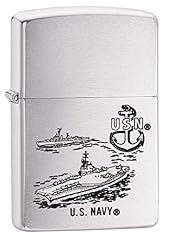 Zippo lighter navy for sale  Delivered anywhere in USA 