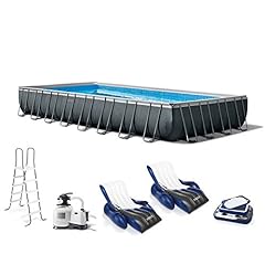 Intex 32ft x 16ft x 52in Ultra XTR Rectangular Pool, for sale  Delivered anywhere in USA 