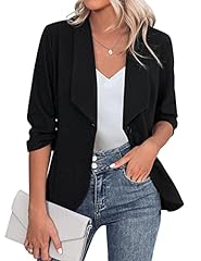 Beyove black blazer for sale  Delivered anywhere in USA 