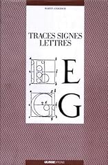 Traces signes lettres d'occasion  Livré partout en France