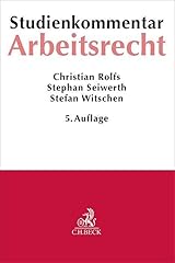 Arbeitsrecht studienkommentar gebraucht kaufen  Wird an jeden Ort in Deutschland