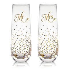 Trinkware stemless wedding for sale  Delivered anywhere in USA 