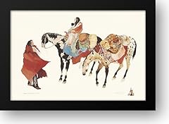Leaving Winter's Camp 40x28 Framed Art Print by Grigg, for sale  Delivered anywhere in Canada