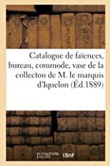 Catalogue anciennes faïences d'occasion  Livré partout en Belgiqu