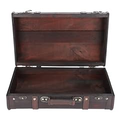 Zjchao wooden suitcase for sale  Delivered anywhere in UK