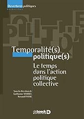Temporalité politique temps d'occasion  Livré partout en France