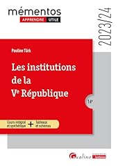Institutions ve république d'occasion  Livré partout en Belgiqu