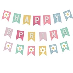 Happy spring banner for sale  Delivered anywhere in USA 