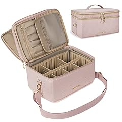 Medium Makeup Bag, BAGSMART Double Layer Large Cosmetic for sale  Delivered anywhere in USA 