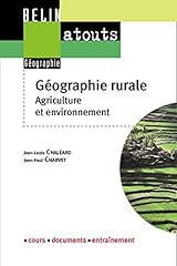 Géographie agricole rurale d'occasion  Livré partout en France