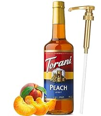 Peach syrup ice for sale  Delivered anywhere in USA 