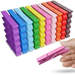 50pcs colored wooden for sale  Delivered anywhere in USA 