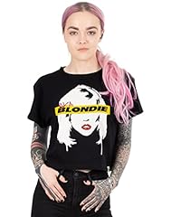 Blondie cropped shirt for sale  Delivered anywhere in UK