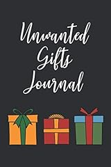 Unwanted gifts journal for sale  Delivered anywhere in UK