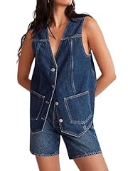 Tankaneo denim vest for sale  Delivered anywhere in USA 