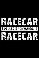 Racecar spelled backwards for sale  Delivered anywhere in Canada