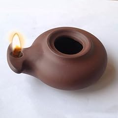 Clay oil lamp for sale  Delivered anywhere in USA 