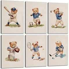 6pcs nursery teddy for sale  Delivered anywhere in USA 
